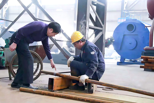 國慶佳節(jié)，永興鍋爐集團董事長視察工作并慰